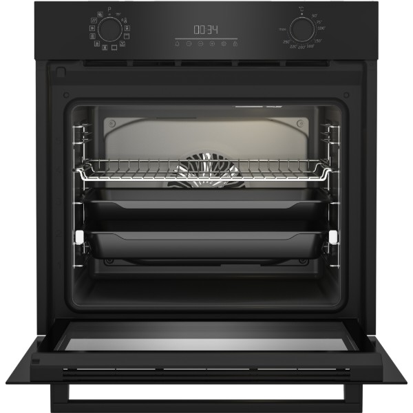 Фото - Комплект техники Beko Духовой шкаф + Варочная панель Beko BBIR17300BCS + HII64200FMT